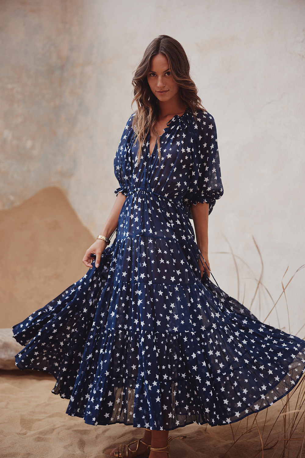 sachin and babi light blue dress ASOS DESIGN Maternity high neck pleated long sleeve skater midi dress with  embroidery in navy