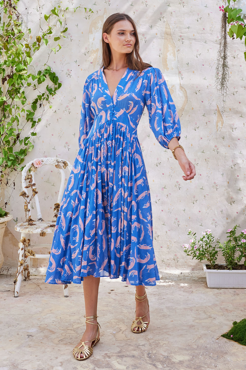 Secret Garden Midi Dress（新色】Secret Garden Midi Dress）