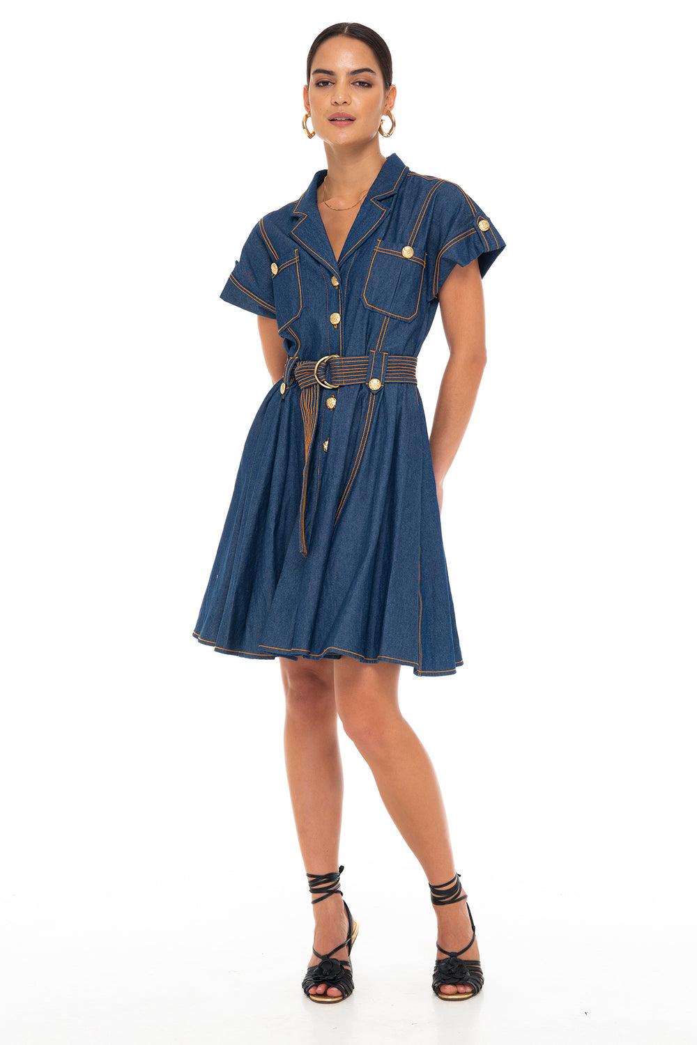 ELLEN VON MINI DRESS DENIM