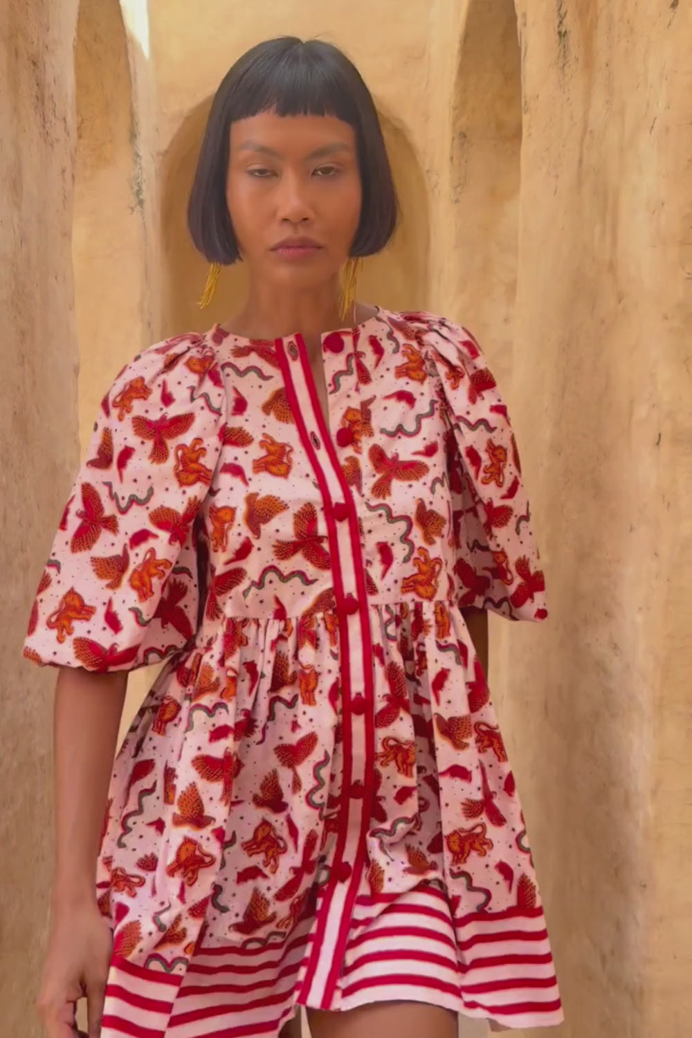 THE HOKU MINI DRESS ZODIAC