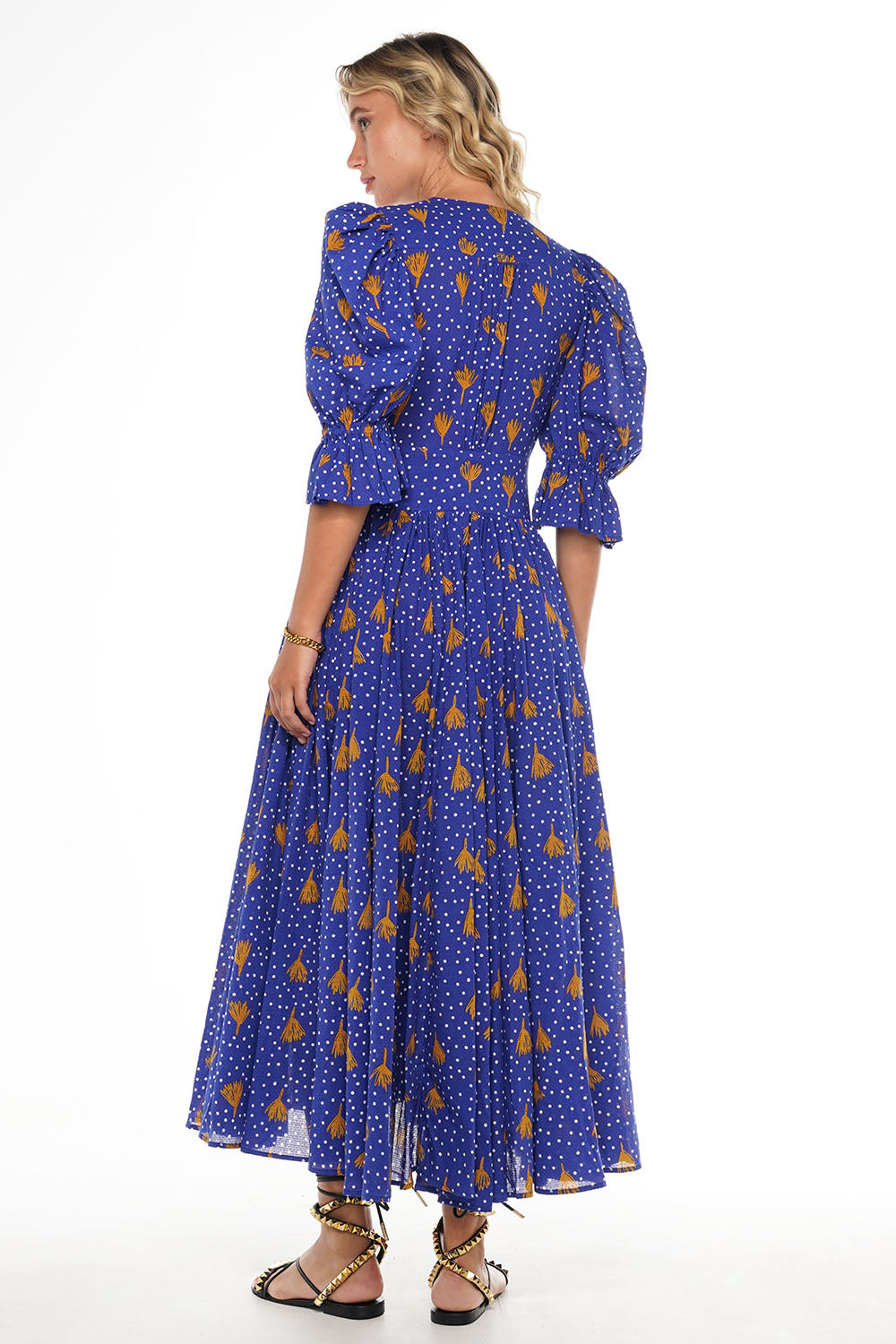 XOLA MAXI DRESS LIBERTINE BLUE SAPPHIRE