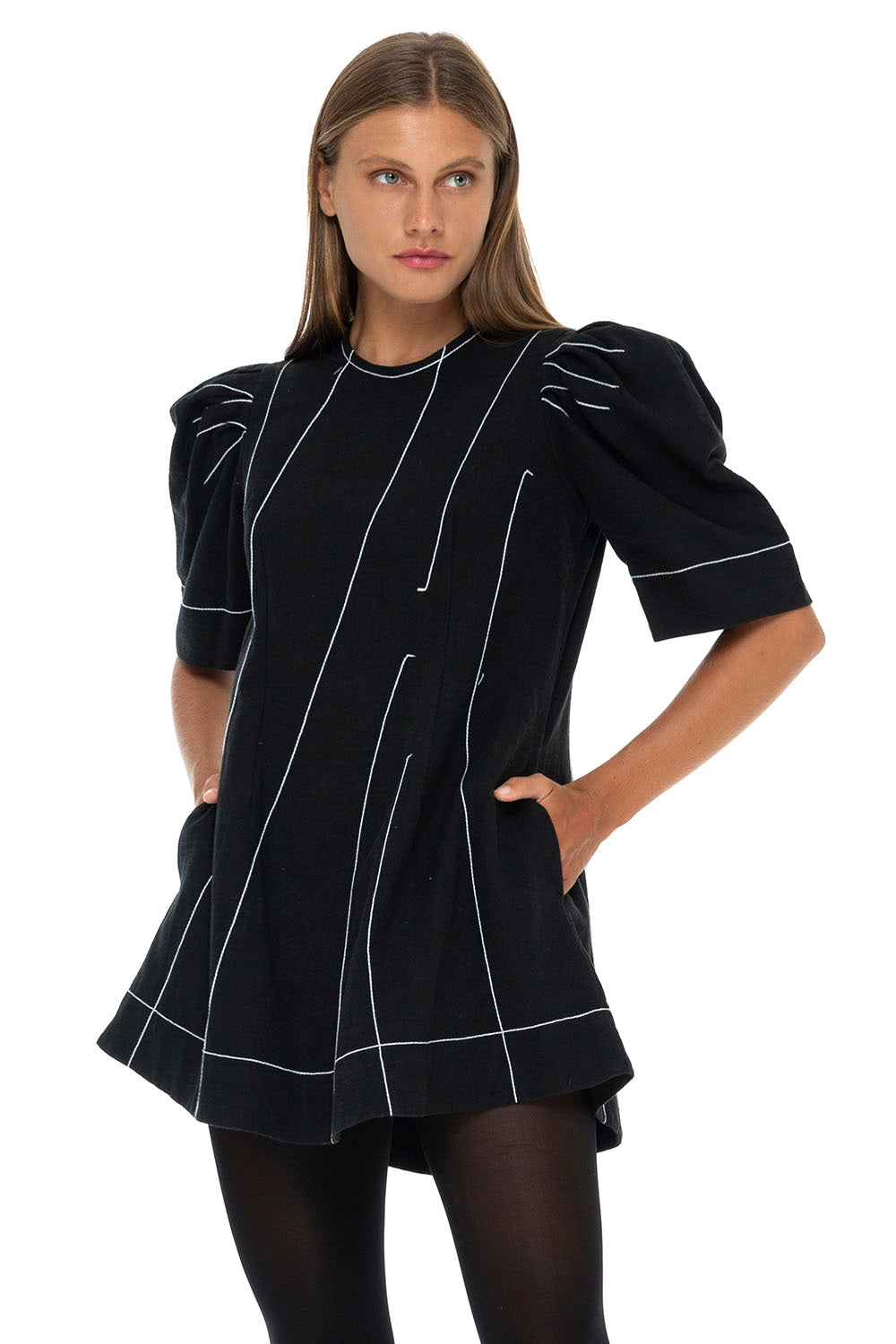 BIRKIN MINI DRESS NOIR