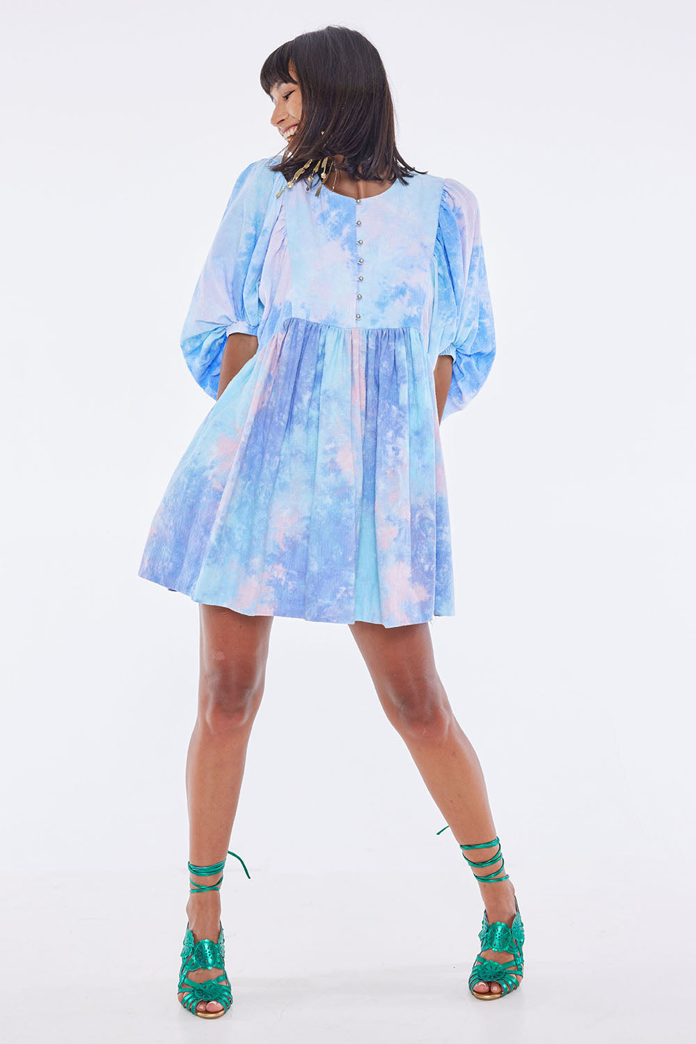 MADHU CANDY SKY MINI DRESS